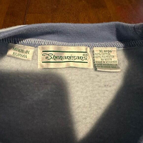 Vintage Shenanigans Women’s Embroidered Puff Paint Maine Lighthouse Sweater XL - Picture 6 of 9